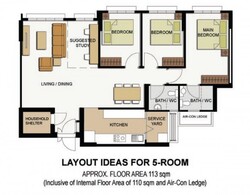 Blk 677C Park Grove @ Yishun (Yishun), HDB 5 Rooms #537595741